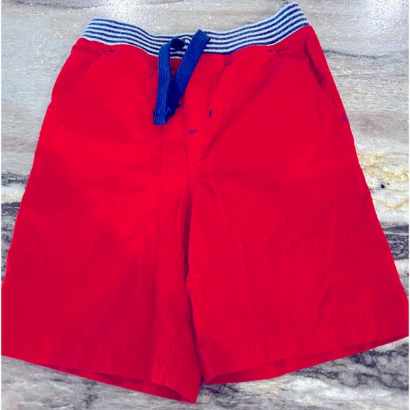 Boys Bundle Set of 2 Shorts- Red Stretch and Denim Shorts Size 5! - Picture 2 of 10